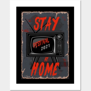 Stay Home Festival 2021 Posters and Art